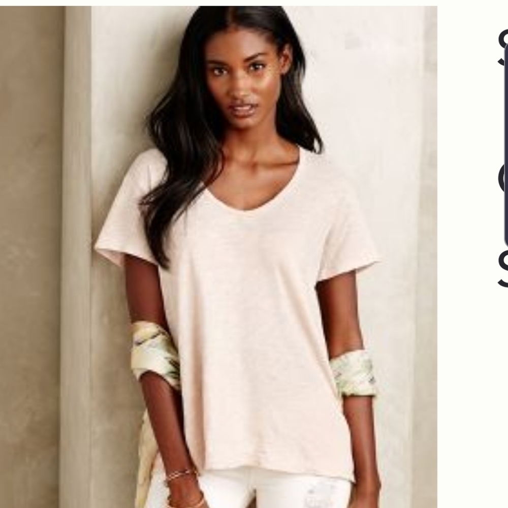 High-low tee